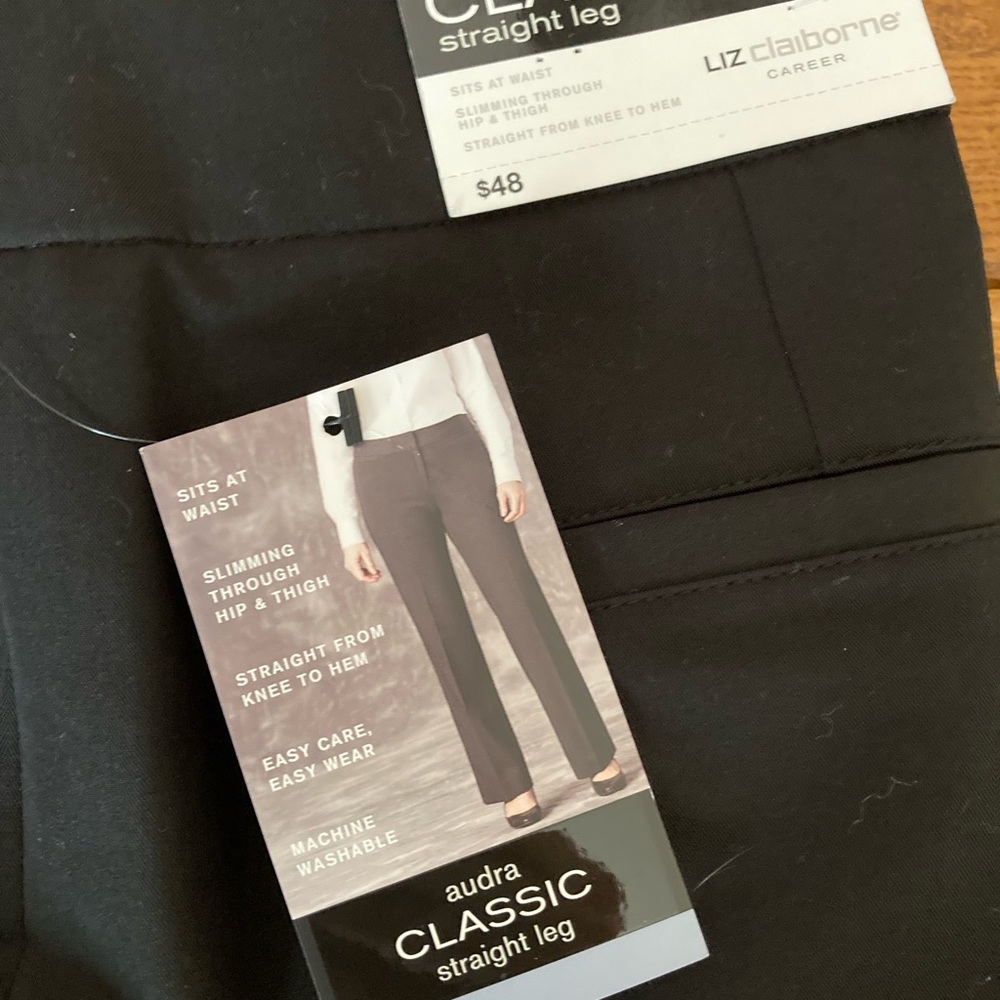 Black, new Liz Claiborne pants